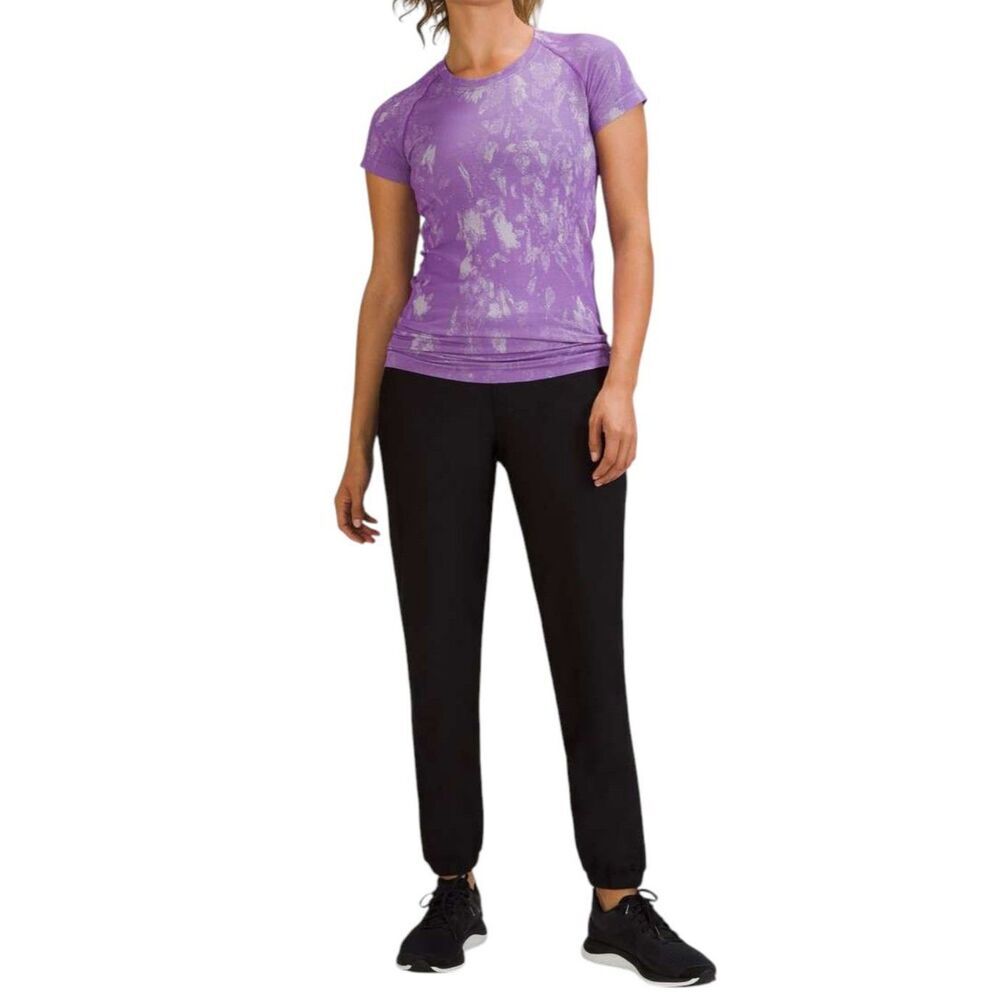Lululemon Swiftly Tech Short Sleeve Shirt 2.0 *Shadow Bloom Moonlit Magenta - Picture 5 of 7